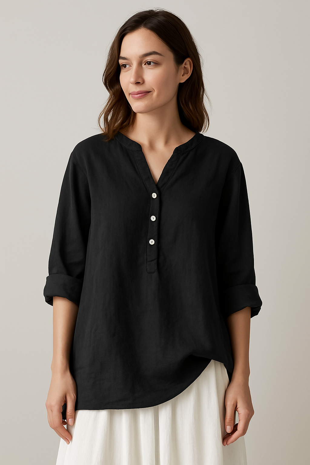 Tiara™ | Behagelig Oversize Fritidsskjorte