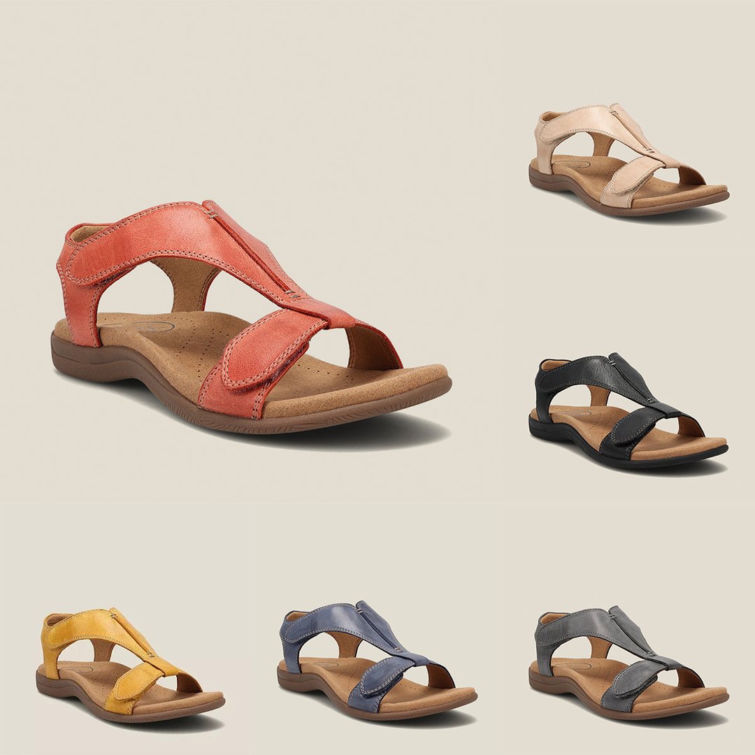 Lina™ | Ortopediska sandaler i läder