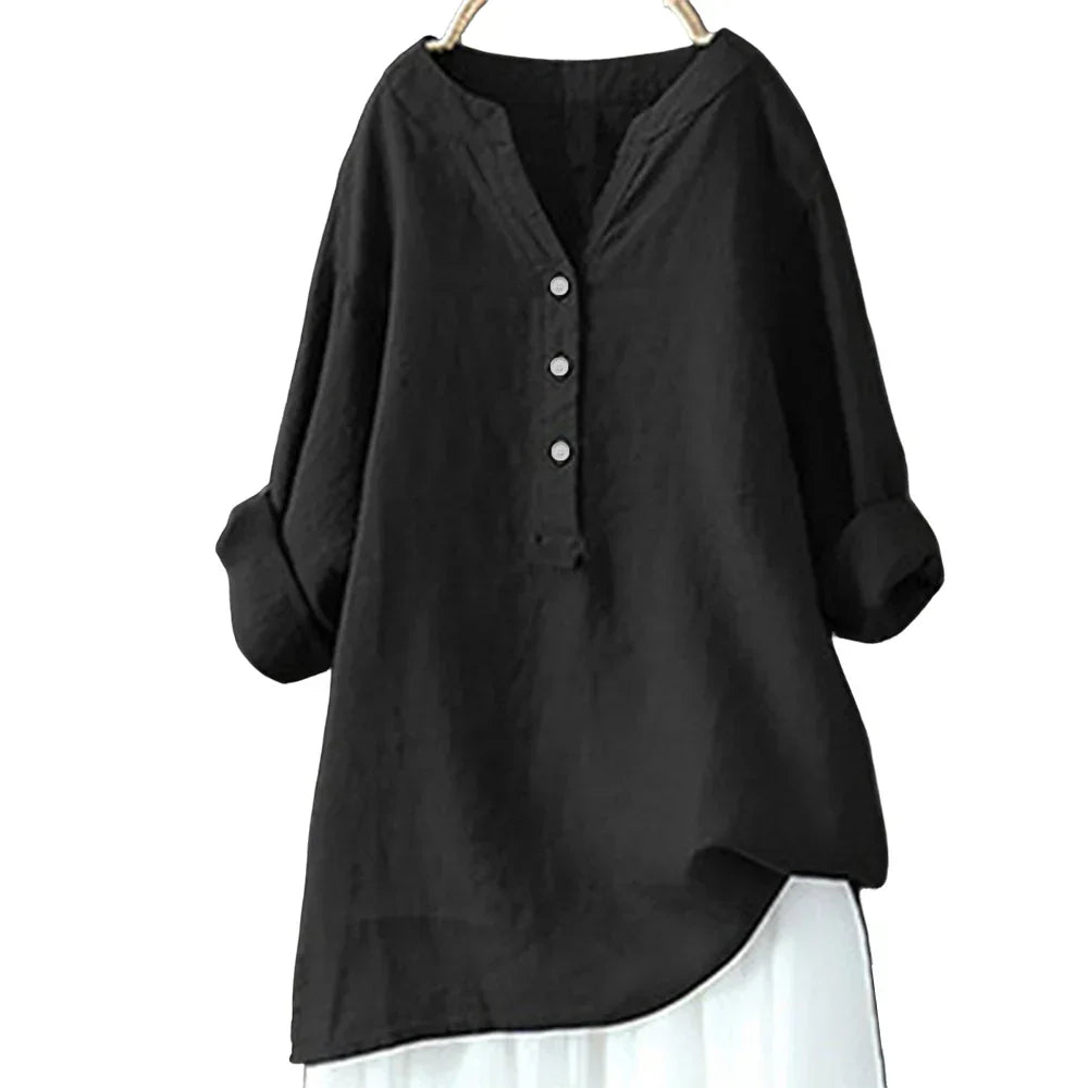 Tiara™ | Behagelig Oversize Fritidsskjorte