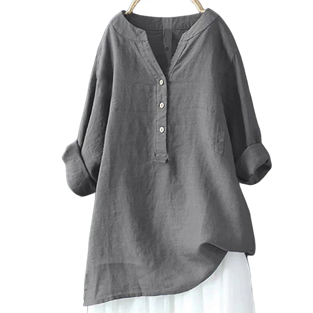 Tiara™ | Behagelig Oversize Fritidsskjorte