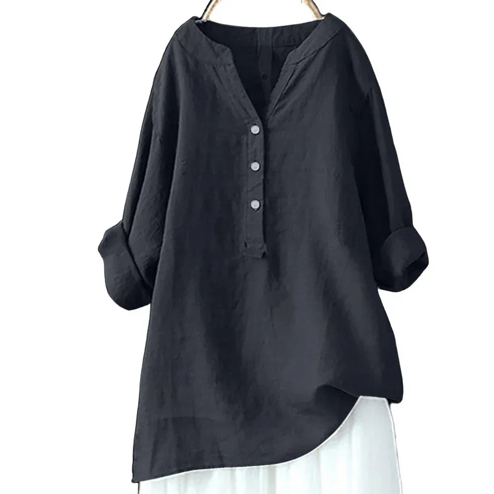 Tiara™ | Behagelig Oversize Fritidsskjorte