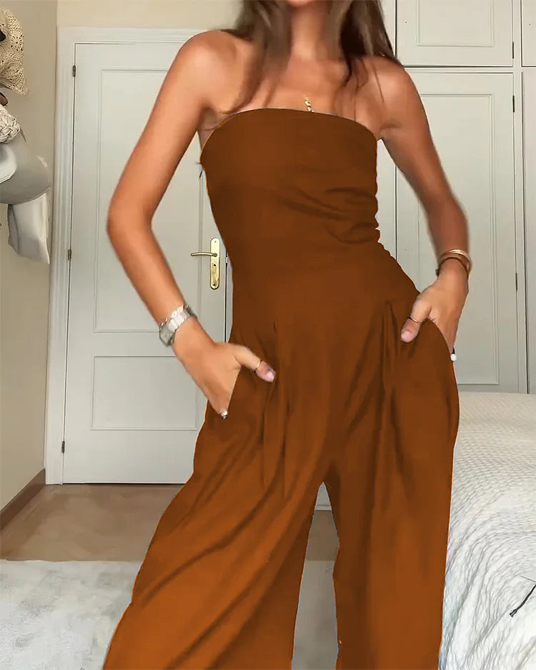 Celeste™ | Off-Shoulder Jumpsuit