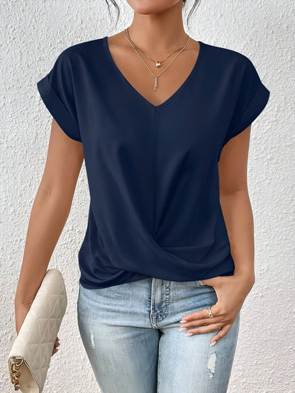 Sophie™ | Casual T-shirt med sweetheart-urringning