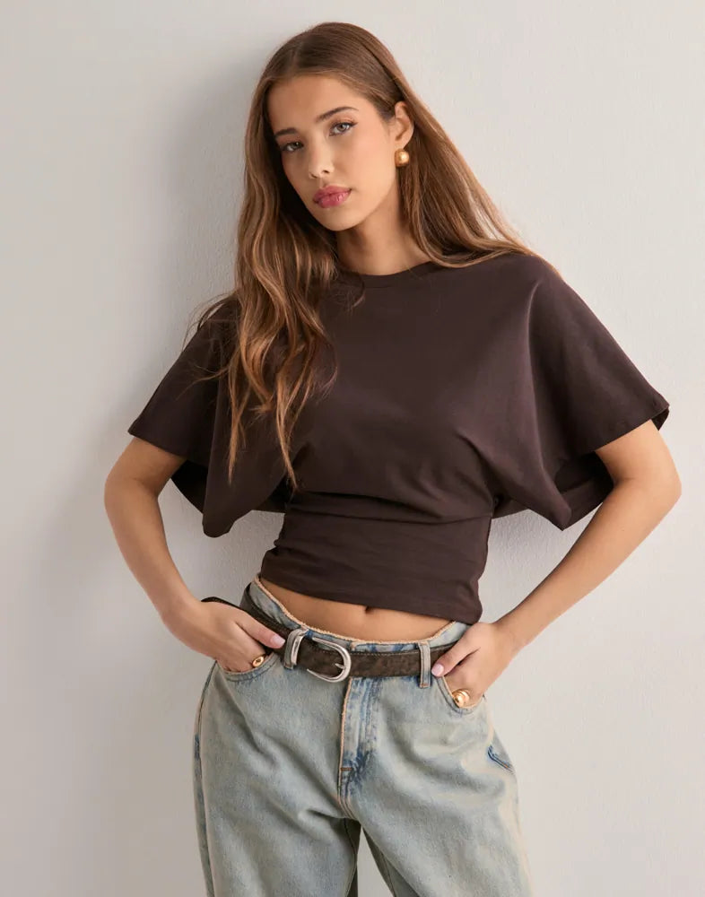 Stacy | Wide Sleeve T-shirten